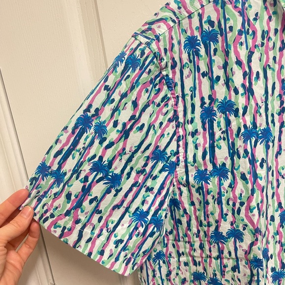 Chubbies Palm Tree Pattern Button Down - Picture 7 of 11